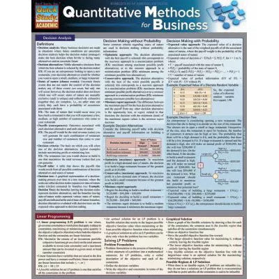 QUANTITATIVE BUSINES - New (SKU: 13597780)