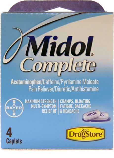 LIL MIDOL MENSTRAL CAPS 4CT