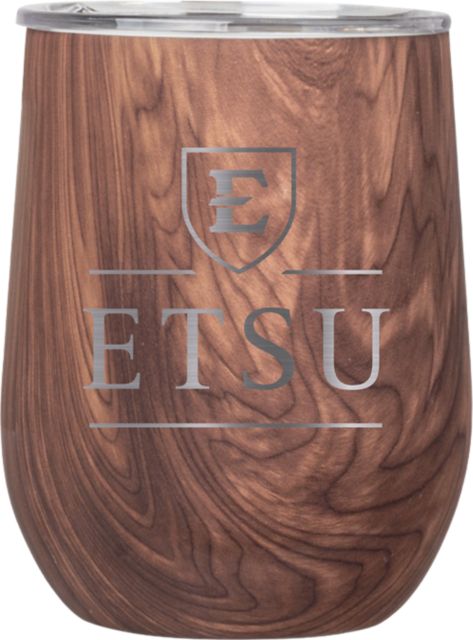 East Tennessee State University 12oz. Corkcicle Tumbler