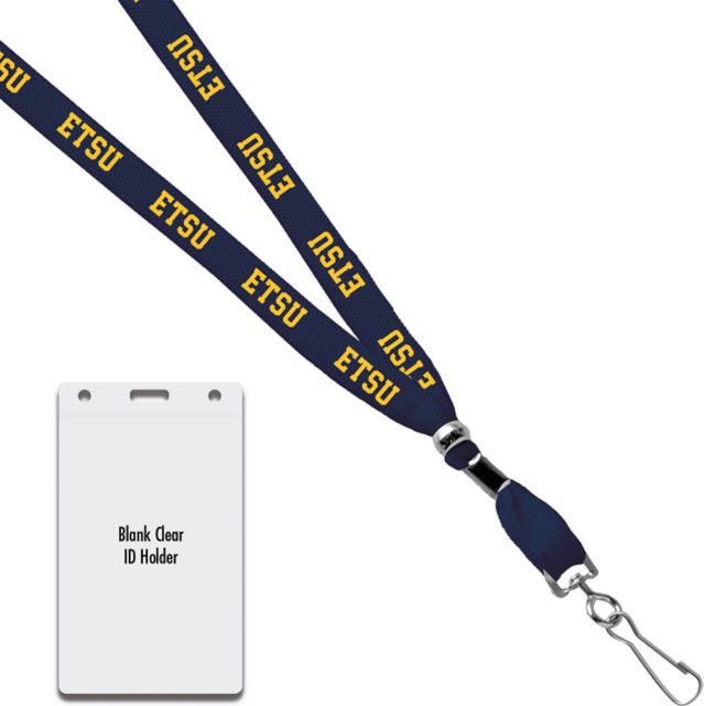 East Tennessee State University Card Dispenser Lanyard