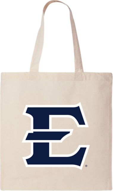 East Tennessee State University 15 x 16 Canvas Tote Bag