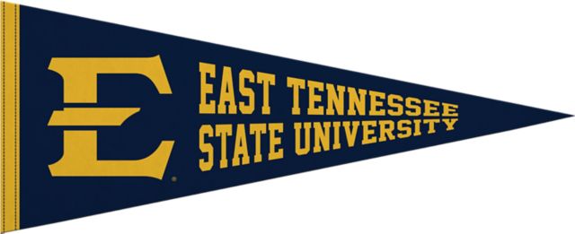 East Tennessee State University 12X30 Full Color Pennant