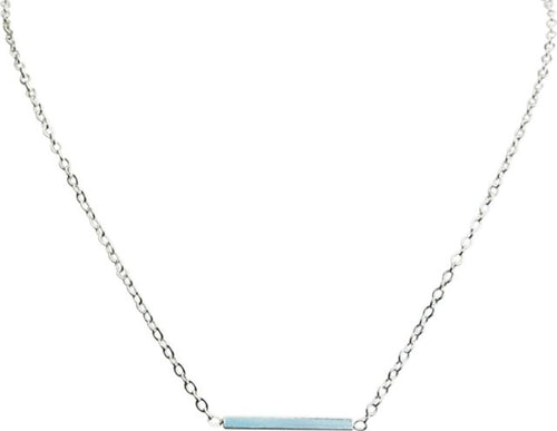 NK SMALL PENDANT BAR SILVER